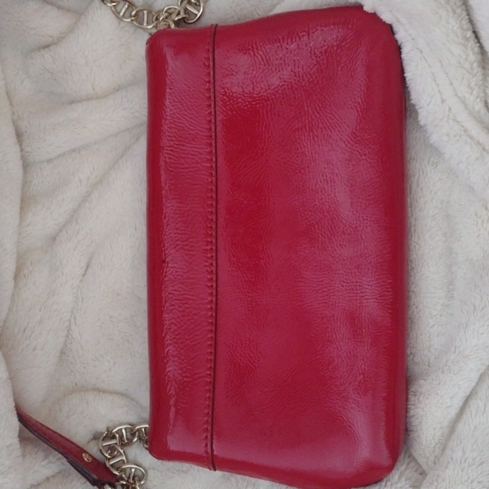 Kate Spade Red Clutch - Picture 3 of 5